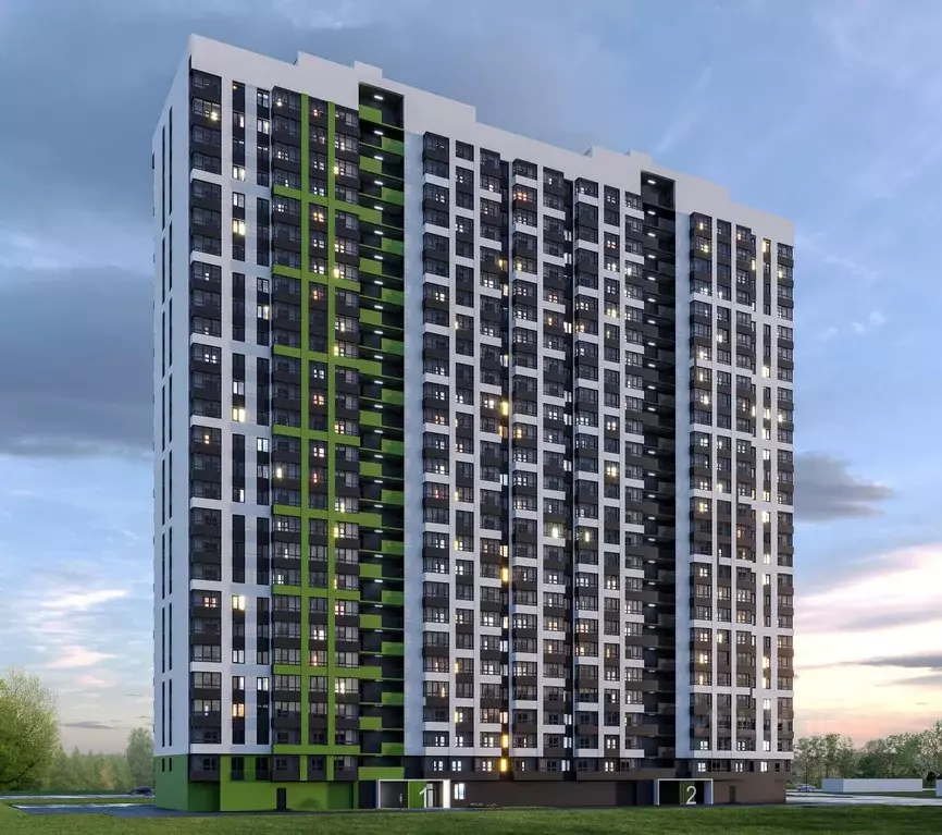 Студия Воронежская область, Воронеж ул. Антонова-Овсеенко, 35С (25.73 ... - Фото 1