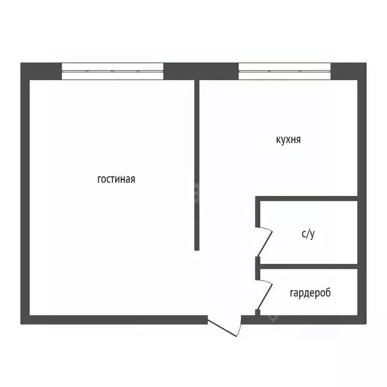 1-к кв. Красноярский край, Красноярск ул. 26 Бакинских Комиссаров, 34а ... - Фото 0