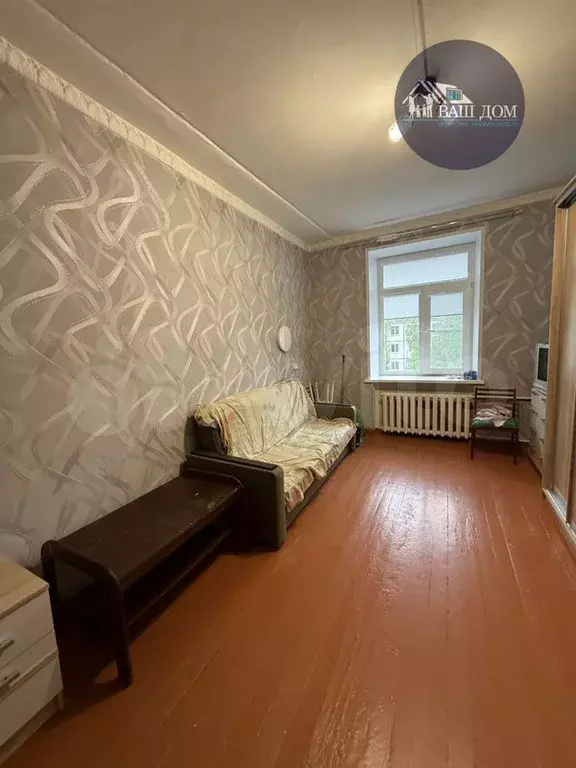 Комната 17,4 м в 9-к., 4/4 эт. - Фото 1
