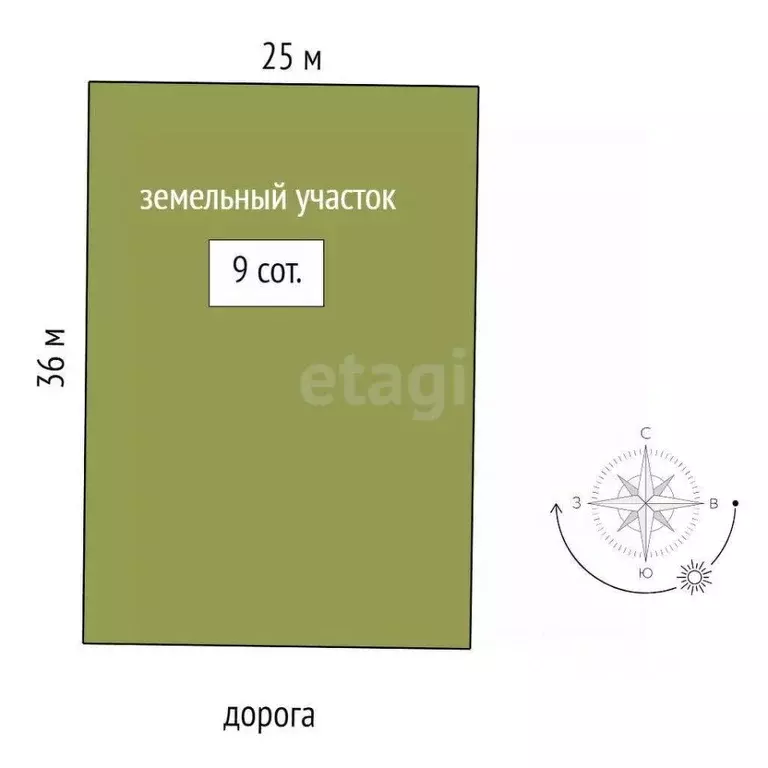 Участок в Тюменская область, Нижнетавдинский муниципальный округ, ... - Фото 2