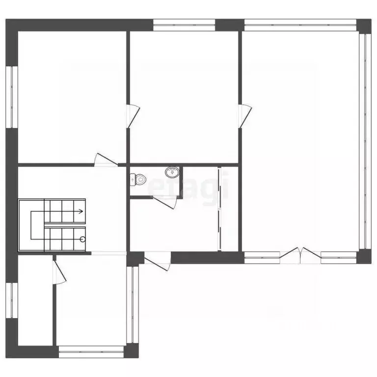 Дом в Вологодская область, Вологда д. Дуброво, ул. Дубровская, 2В (280 ... - Фото 1