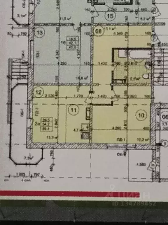 1-к кв. Хакасия, Абакан ул. Кирова, 183к2 (54.2 м) - Фото 2