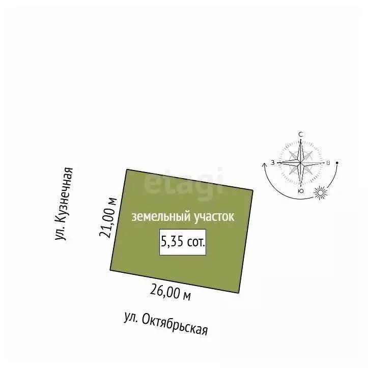 Участок в Амурская область, Благовещенск Октябрьская ул. (5.35 сот.) - Фото 2