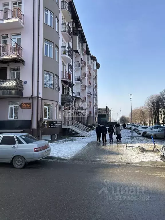 1-к кв. Кабардино-Балкария, Нальчик ул. Тарчокова, 29 (49.9 м) - Фото 0