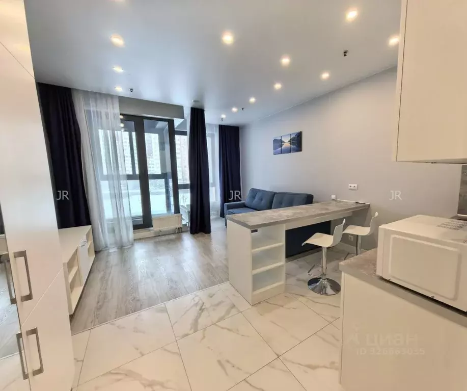 Студия Москва Ходынский бул., 20А (35.0 м) - Фото 1