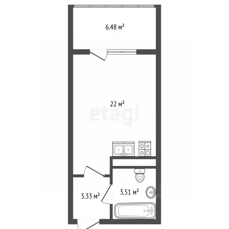 Студия Ленинградская область, Кудрово г. Всеволожский район, Заневское ... - Фото 2