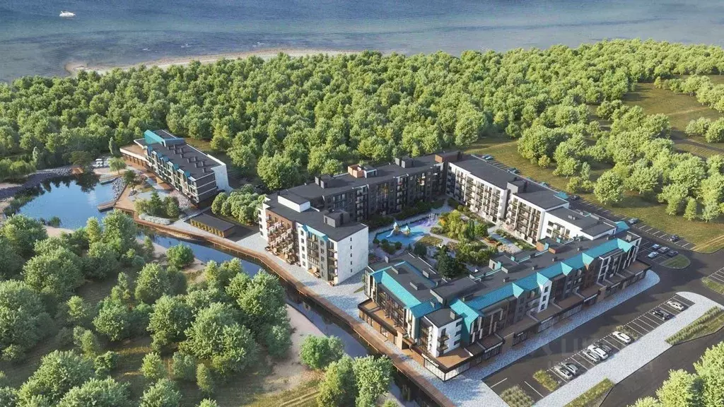 1-к кв. Калининградская область, Светлогорский городской округ, пос. ... - Фото 1