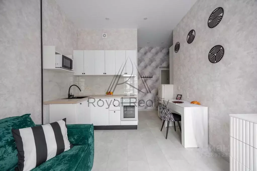 Студия Санкт-Петербург ул. Шкапина, 15 (20.0 м) - Фото 1