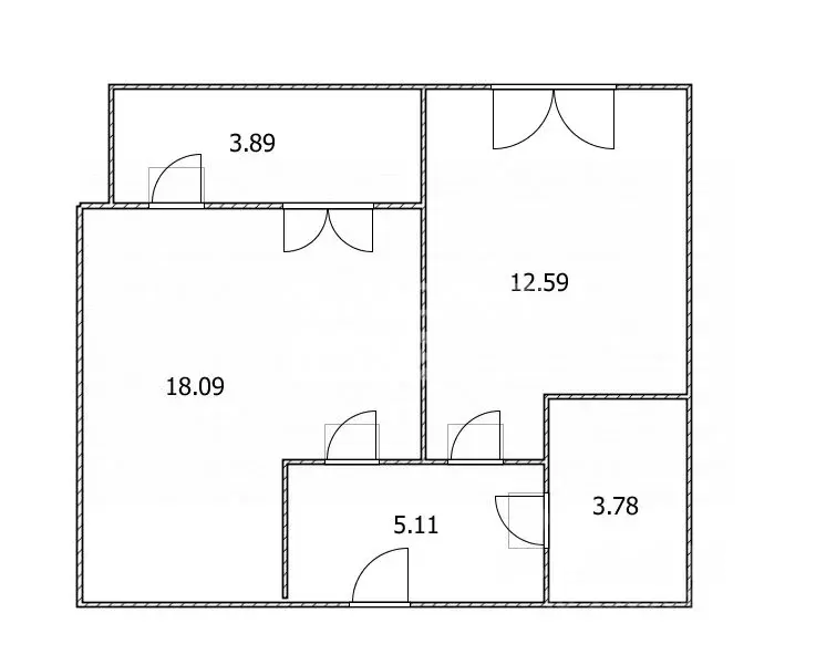 1-к кв. Ульяновская область, Ульяновск просп. Зырина, 13 (40.6 м) - Фото 2