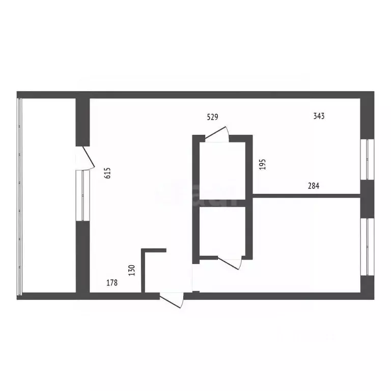 1-к кв. Иркутская область, Иркутск Ершовский мкр, 166 (36.0 м) - Фото 1