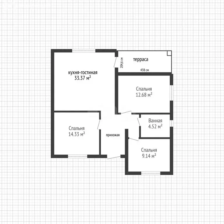 Дом в станица Новотитаровская, Почтовая улица, 107 (88.6 м) - Фото 2