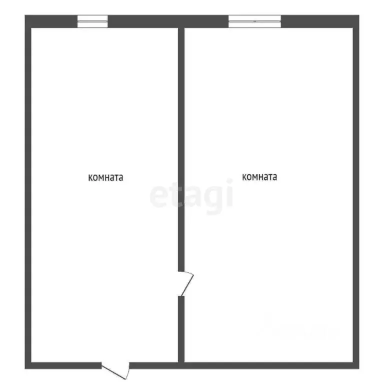 Комната Коми, Ухта ул. 30 лет Октября, 12 (22.7 м) - Фото 1