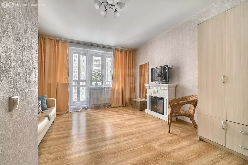 1-комнатная квартира: Обнинск, улица Курчатова, 35/1 (39.3 м) - Фото 1