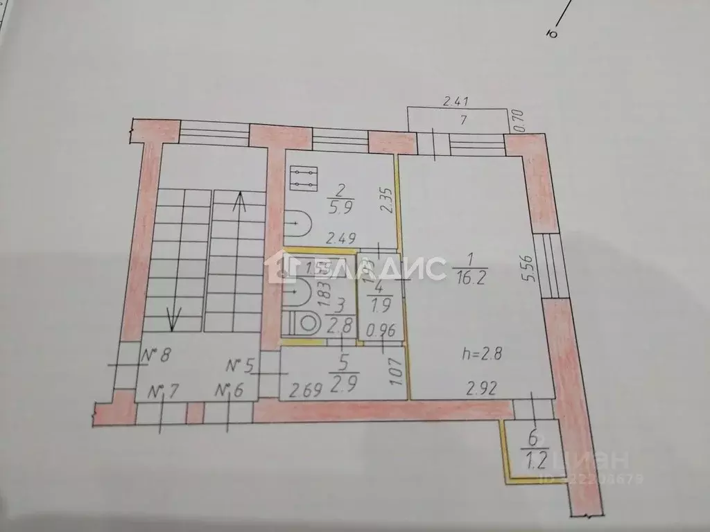 2-к кв. Калужская область, Дзержинский район, Товарково городское ... - Фото 1