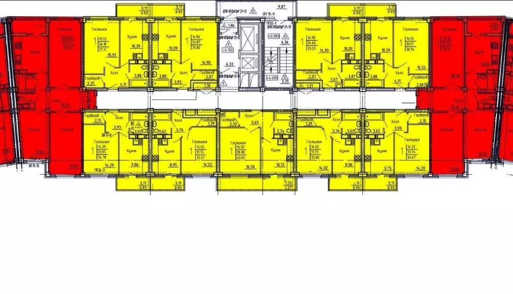 3-к кв. Пензенская область, Пенза ул. Генерала Глазунова, 6 (78.34 м) - Фото 2