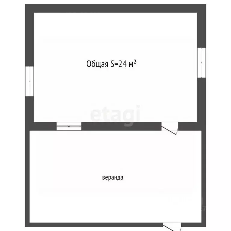 Дом в Брянская область, Брянский район, Снежское с/пос, с. Толмачево, ... - Фото 1