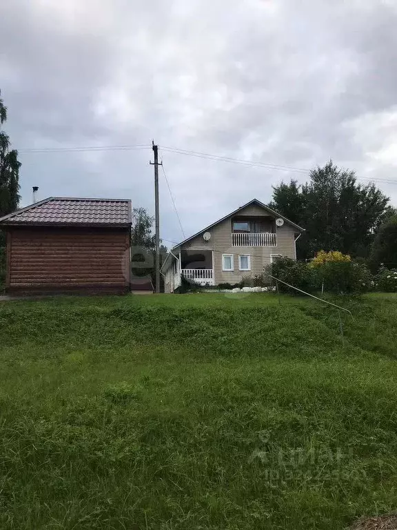 Дом в Ленинградская область, Волховский район, Пашское с/пос, д. ... - Фото 1