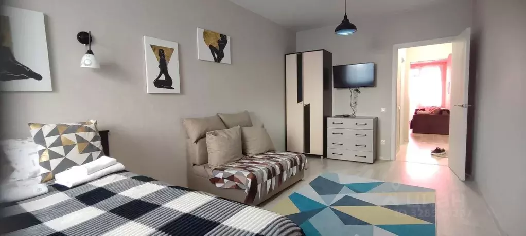 1-к кв. Краснодарский край, Анапа Таманская ул., 121к16 (41.0 м) - Фото 1