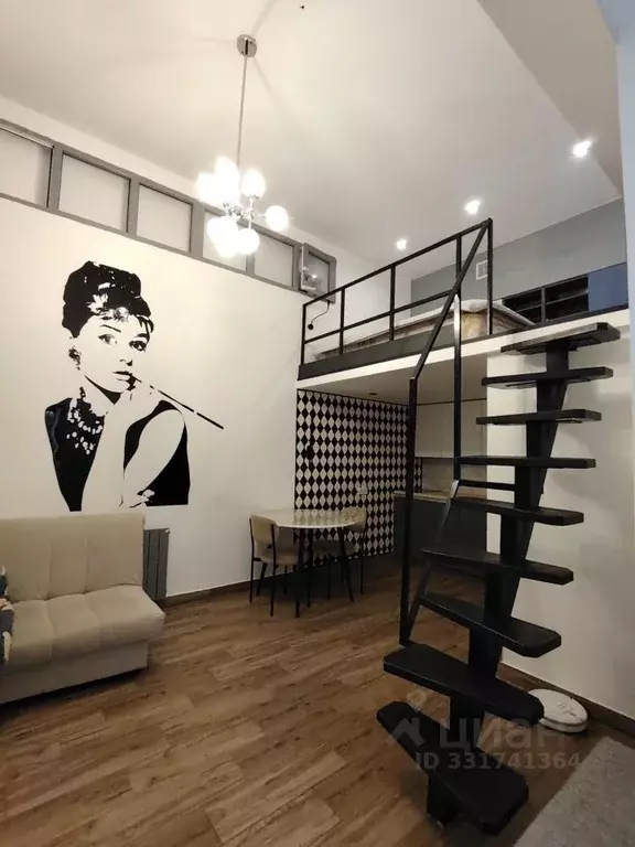 Студия Москва Ленинградский просп., 33А (25.0 м) - Фото 1