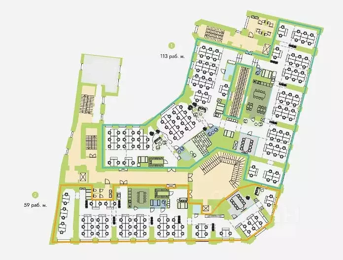 Офис в Москва ул. Кузнецкий Мост, 19С1 (1204 м) - Фото 2