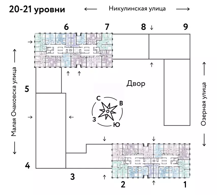 3-к кв. Москва Озерная ул., 42С7 (60.2 м) - Фото 1