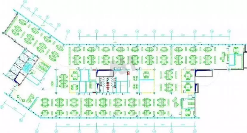 Аренда офиса 2050 м2 м. Чкаловская в цао в - Фото 1