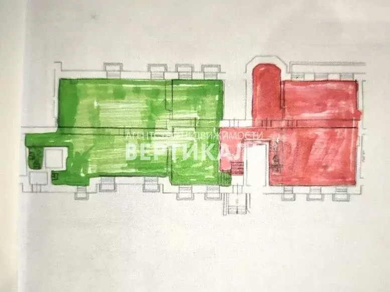 Помещение свободного назначения в Москва Тихвинский пер., 10-12к9 (96 ... - Фото 2