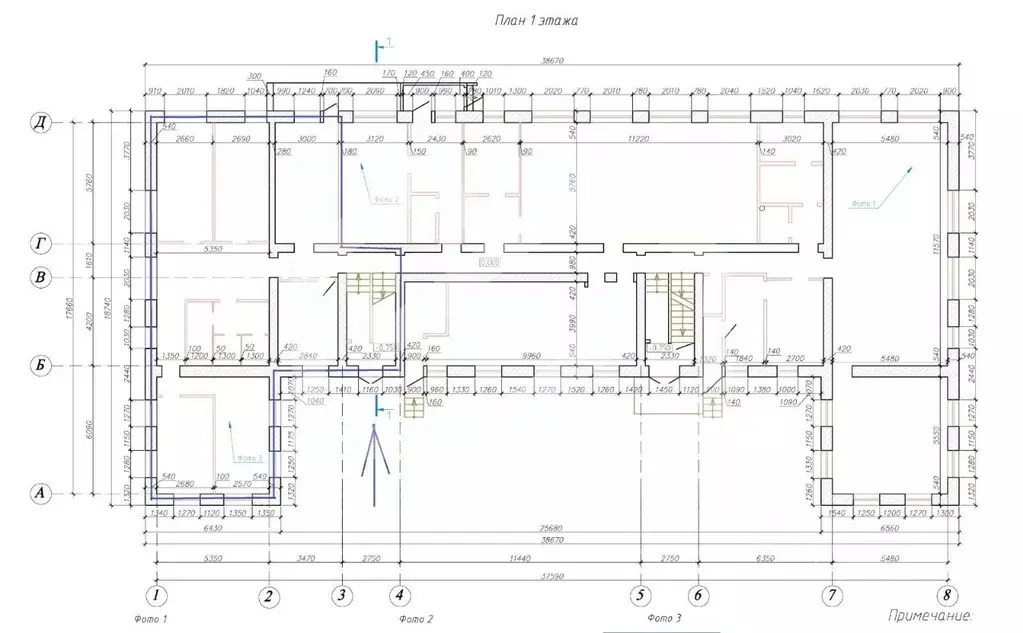 Помещение свободного назначения в Москва Измайловский просп., 121 ... - Фото 2