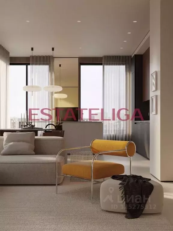 2-к кв. Москва просп. Генерала Дорохова, 39к1В (95.0 м) - Фото 1