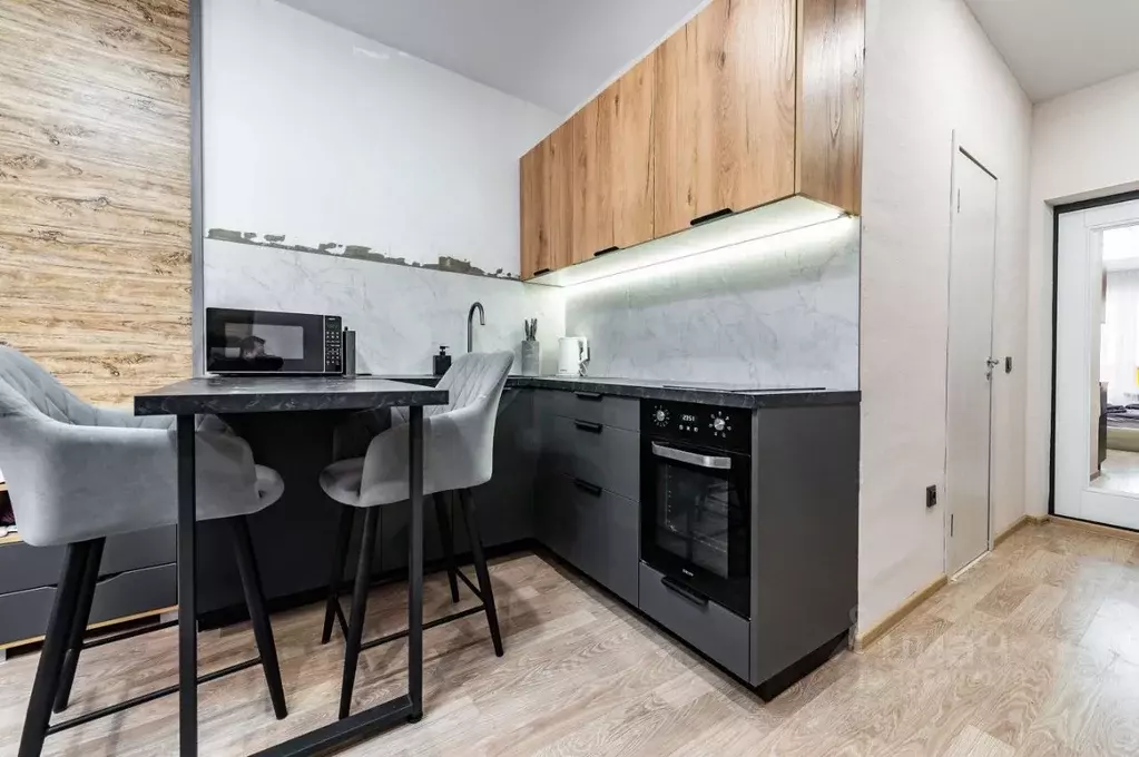 Студия Ленинградская область, Мурино Всеволожский район, ул. Шоссе в ... - Фото 2