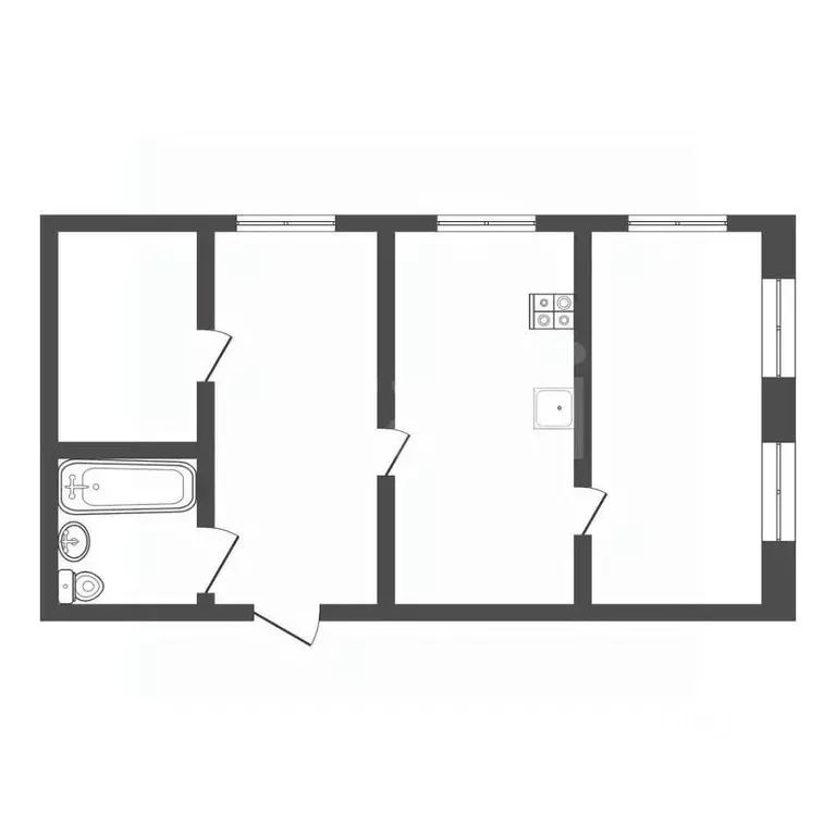 Дом в Тульская область, Тула ул. Жуковского, 12 (44 м) - Фото 2