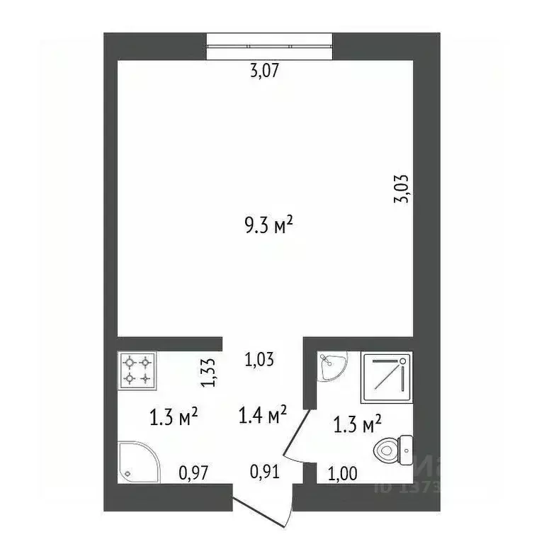 Студия Амурская область, Благовещенский район, с. Чигири Юбилейная ... - Фото 2