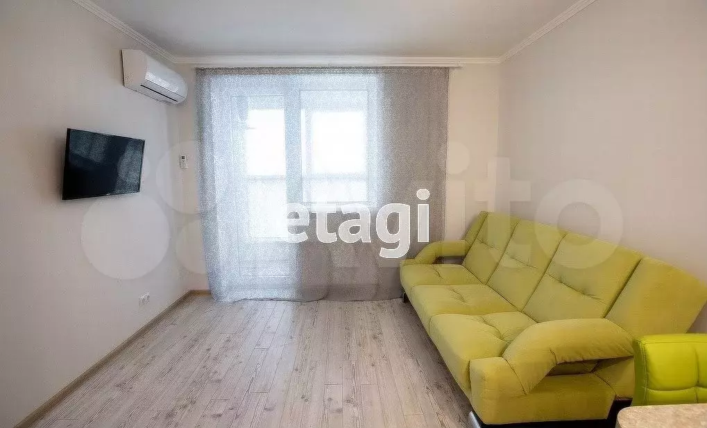 1-к. квартира, 37,4 м, 11/17 эт. - Фото 1