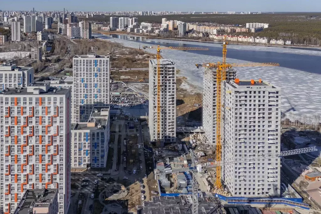 3-к. квартира, 74,3 м, 7/25 эт. - Фото 1