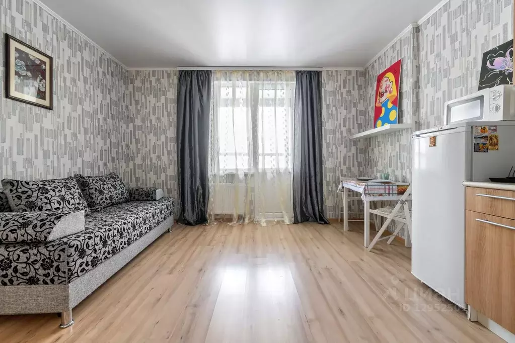 Студия Санкт-Петербург ул. Вадима Шефнера, 10к1 (28.0 м) - Фото 0