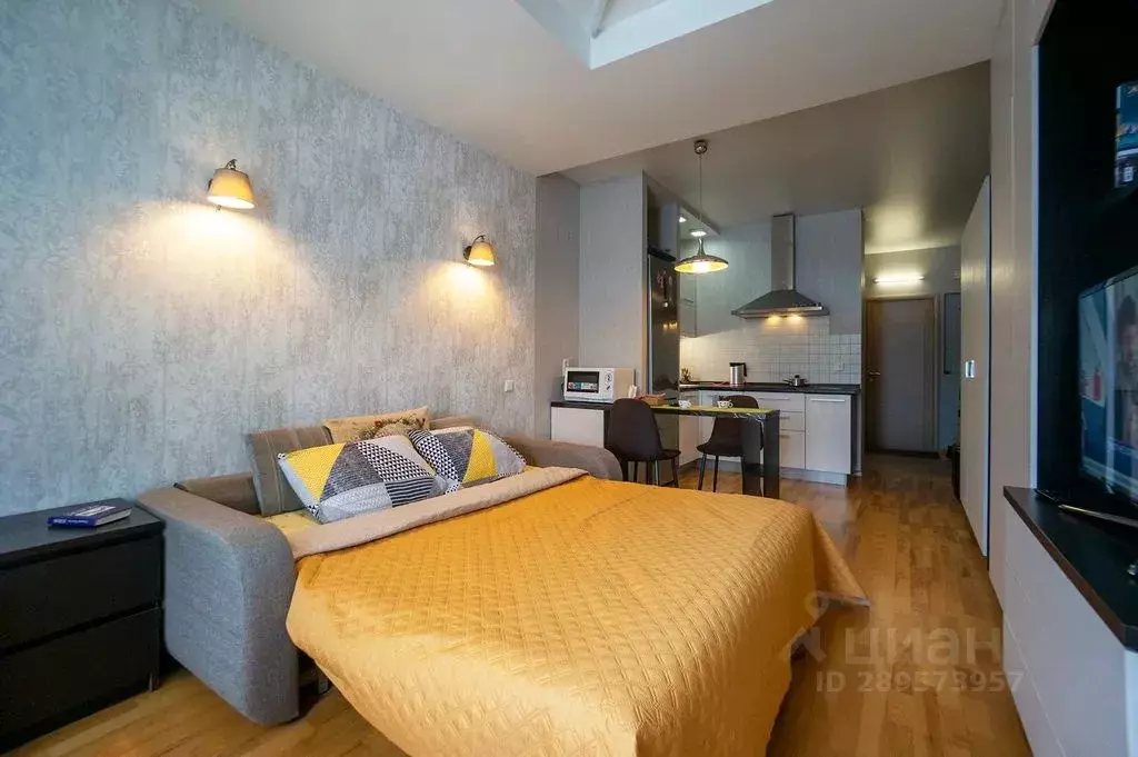 Студия Санкт-Петербург Варшавская ул., 19к5 (28.0 м) - Фото 0