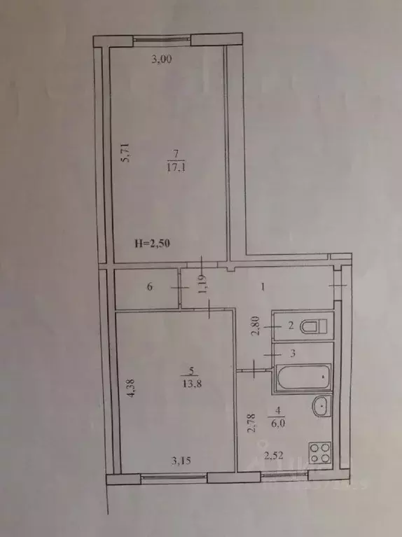 2-к кв. Волгоградская область, Волгоград ул. Маршала Еременко, 106 ... - Фото 2