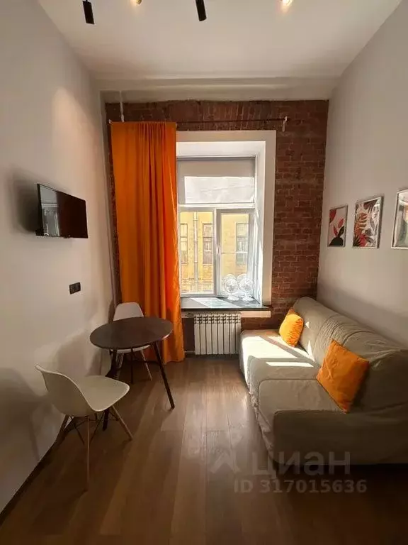 Студия Санкт-Петербург Поварской пер., 13 (16.0 м) - Фото 1