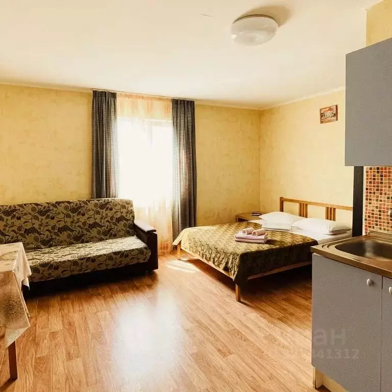 Студия Краснодарский край, Сочи Пятигорская ул., 37А (30.0 м) - Фото 1