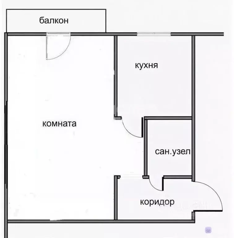 1-к кв. Москва ул. Юннатов, 14А (31.3 м) - Фото 2