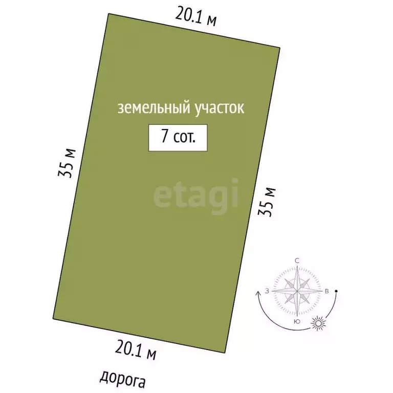 Участок в Тюменская область, Тюмень Звенящие Кедры Тюмени ДНП,  (7.0 ... - Фото 2