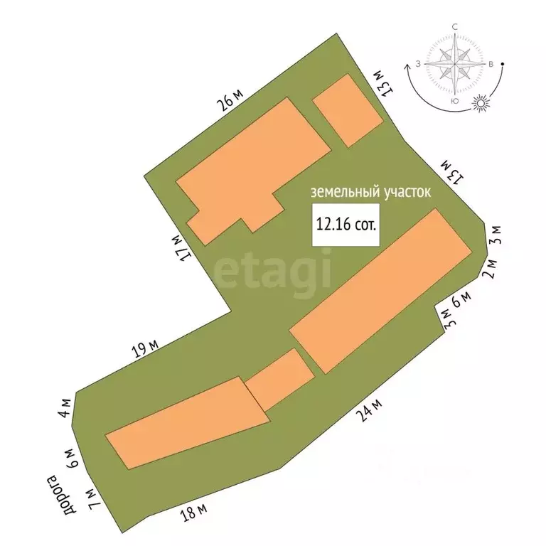 Дом в Хабаровский край, Хабаровск Сарапульская ул., 34 (56 м) - Фото 1