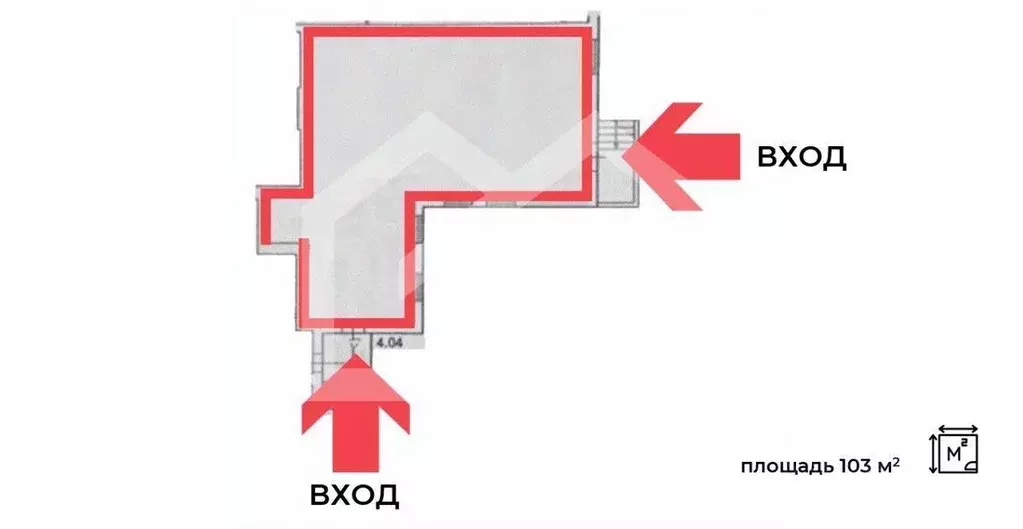Помещение свободного назначения в Москва Абрамцевская ул., 9К1 (103 м) - Фото 2