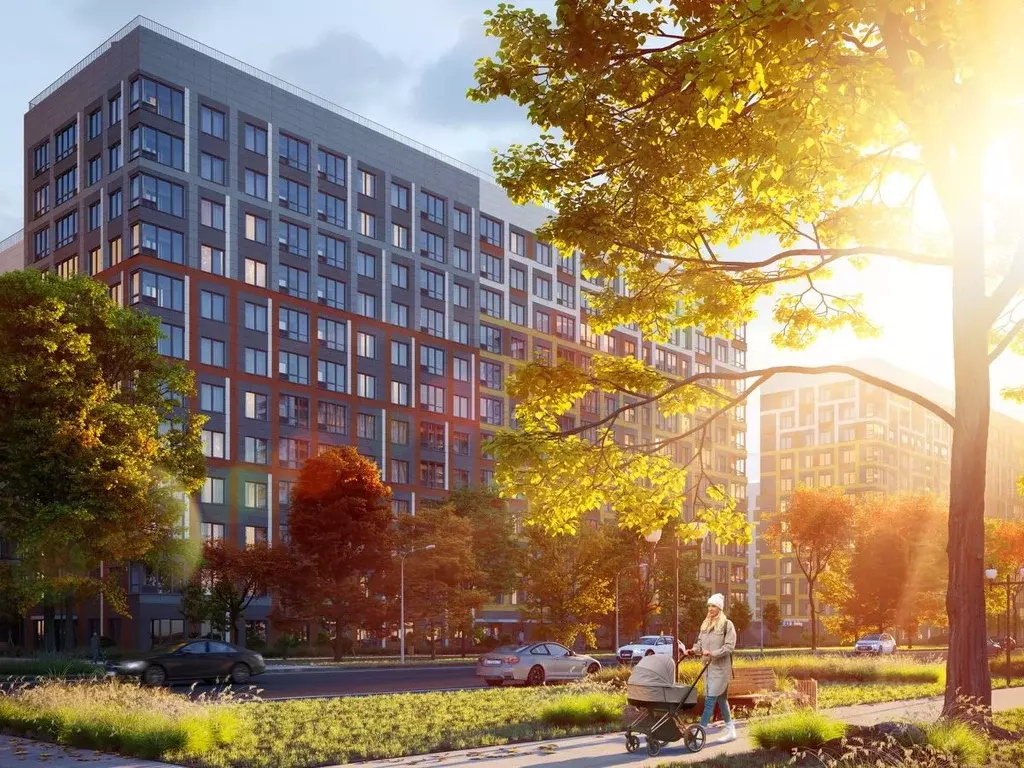 2-к кв. Санкт-Петербург ул. Среднерогатская, 11к2 (64.92 м) - Фото 2