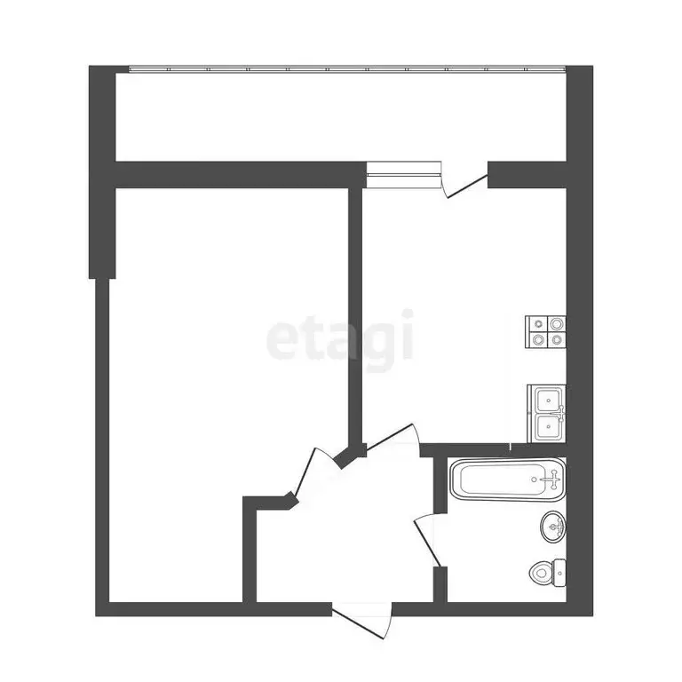 1-комнатная квартира: Самара, бульвар Засамарская Слобода, 5 (38 м) - Фото 1