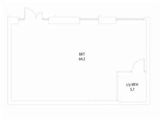 Помещение свободного назначения в Москва Жилой комплекс остров, 4-й ... - Фото 2