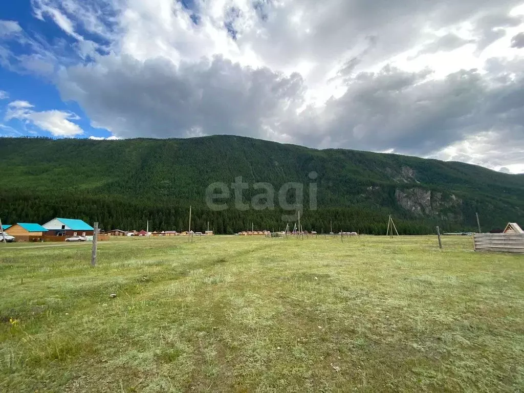 Участок в Алтай, Улаганский район, с. Акташ ул. Юбилейная, 19 (9.5 ... - Фото 1