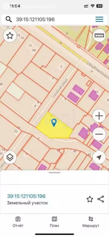 Участок в Калининград, Красносельская улица (9.7 м) - Фото 0