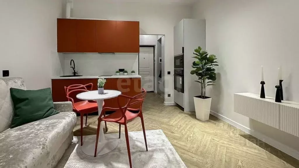 Студия Ярославская область, Ярославль ул. Крылова, 22 (28.0 м) - Фото 1