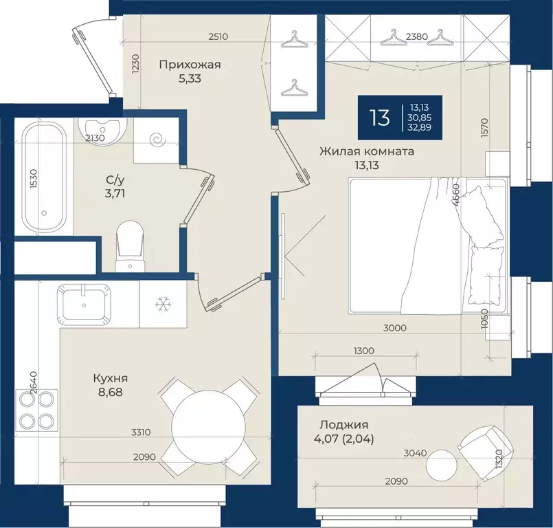 1-к кв. Ленинградская область, Ломоносовский район, Аннинское ... - Фото 1